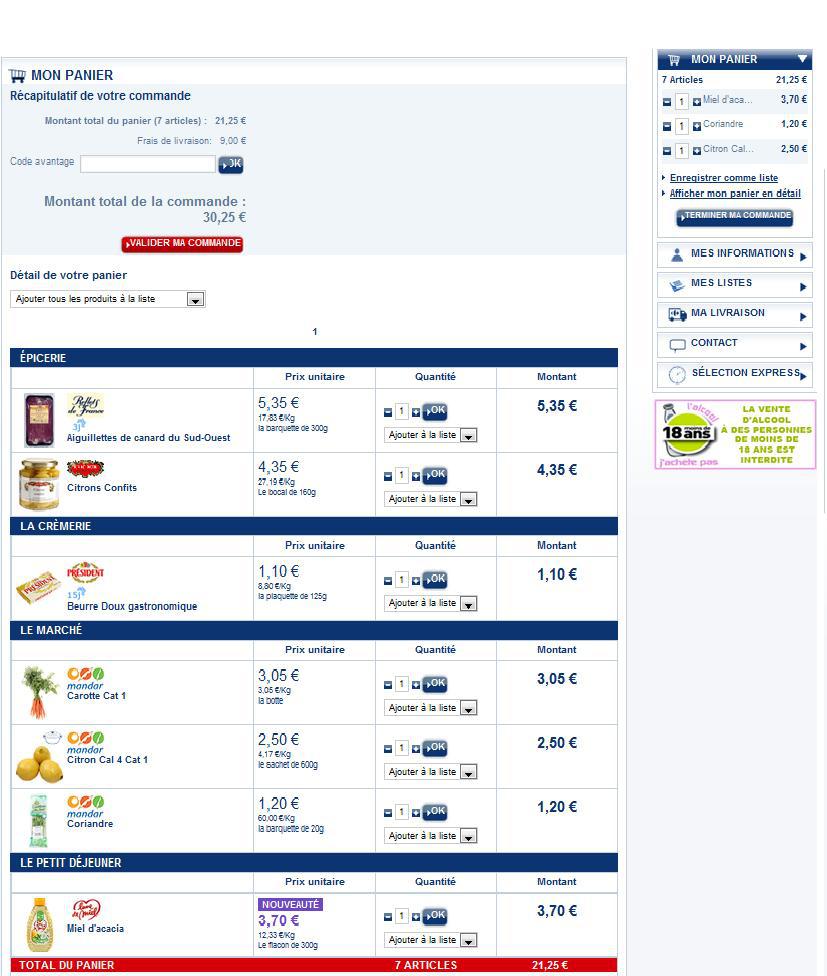 magretcomparatifprix Comme chez Leclerc, nous comparons nos prix à la grande distribution. Résultat du match : 1 partout (nous sommes bons joueurs…)