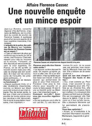 article Nord Littoral - 16 aout 2010.JPG