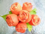 Cliquez pour agrandir : Rose de Roubay en bouquet Rose de Roubay en bouquet