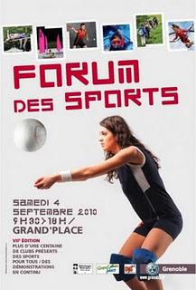 Multi-sports Forum des Sports, le 4 septembre, à Grand' Place