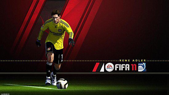 FIFA 11 - Enfilez les gants du gardien adler action poster
