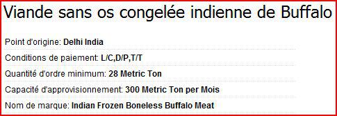 indianfrozen Algérie: Une fatwa interdisant la consommation de viande en provenance de linde