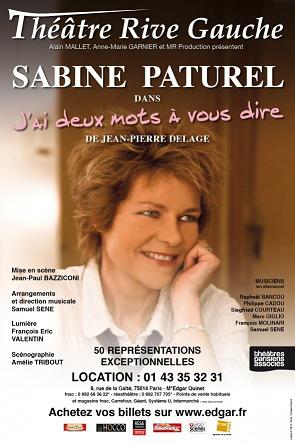Sabine Paturel en Interview