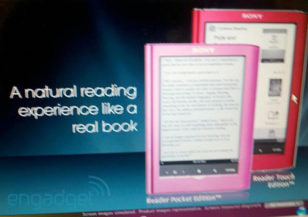 newsonyreader-engadget2 Les premières images des prochains Sony Reader