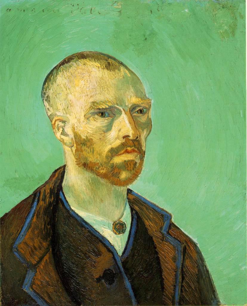 Van Gogh autoportrait dédié à Paul Gauguin