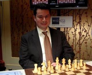 Joël Lautier lors du Trophée Armavia en 2009 © Chess & Strategy 
