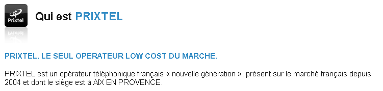 Prixtel, le seul opérateur low cost du marché?