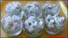 2 RECAPITULATIFS DES RECETTES PARTICIPANTES A MON CONCOURS Verrines de concombre à la menthe et feta