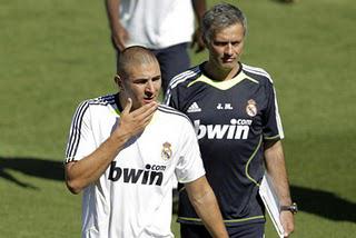 Mourinho flingue Benzema à l'entraînement