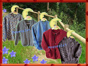 Mes peintures, pulls etc..... pull enfant