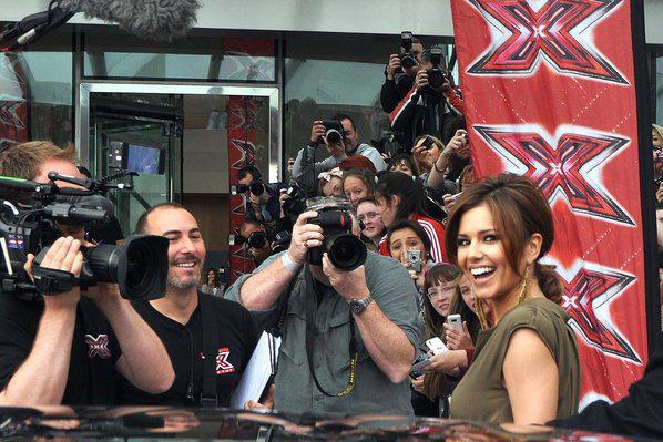 Photo : Cheryl Cole arrive aux auditions de The X Factor 2010 à Dublin