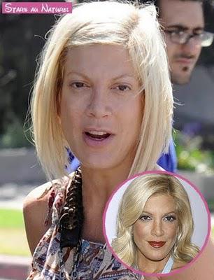 Tori Spelling sans maquillage : Horrible... tori spelling