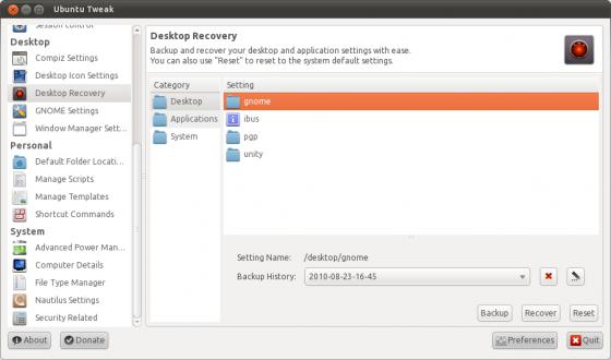 Ubuntu Tweak_056 Ubuntu Tweak 0.5.6 intégre deux nouveautés importantes