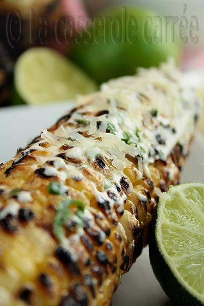 Maïs grillé à la cubaine Maïs grillé à la cubaine