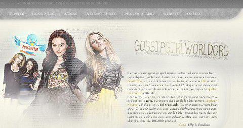Le site du jeudi ... L'actu vue par Lily (gossipgirlworld.org) Le site du jeudi ... L'actu vue par Lily (gossipgirlworld.org)