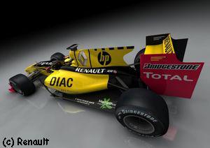 Renault F1 Team annonce un accord de sponsoring