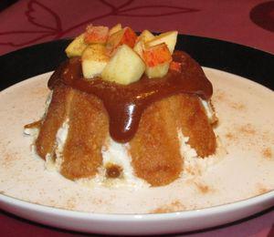 Mini charlotte aux pommes et caramel au beurre salé charlotte_2