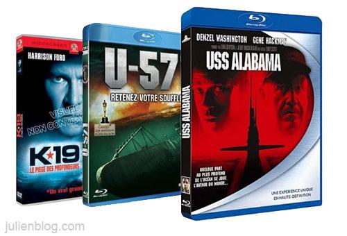 Commande Bluray: Pack « sous-marin »!