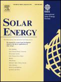 Papier accepté dans la revue Solar Energy