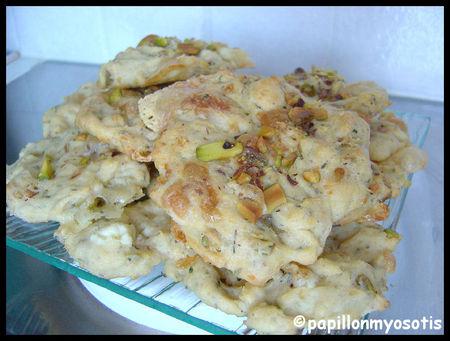 COOKIES SALES PISTACHES ET CHEVRE Image1