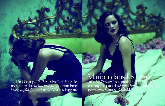 ★ 5 ans qu'une actrice n'avait pas fait la couverture du Vogue Paris : et c'est Marion Cotillard qui a été choisie pour le September issue 2010 ★