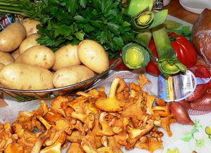 Poêlée de cabillaud et de girolles March__d_automne