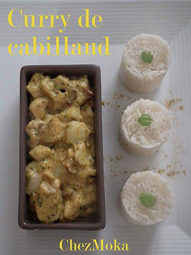Cabillaud curry
