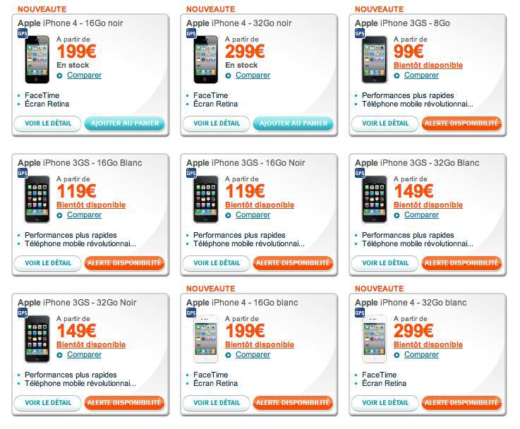 +10 € les iPhone chez Bouygues...