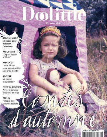 Doolittle est de retour avec un numéro de Septembre Spécial Mode Enfantine doolittlemagazine
