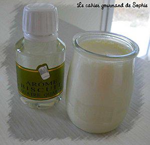 Yaourt abricot-biscuit yaourt biscuit