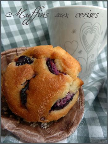 Muffins aux cerises Muffins aux cersises