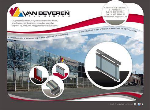 Mise en ligne du nouveau site Internet de Van Beveren