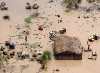 Pakistan : l'Indus inondé Pakistan : l'Indus inondé