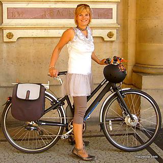 Maurelita by bike