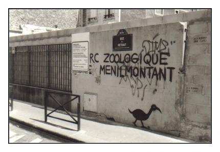 Le zoo de Ménilmontant n'a pas fermé ses portes.