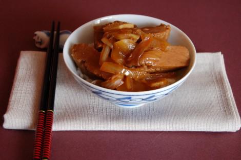 Gyūdon végétarien