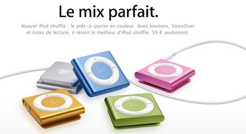 Apple : nouveaux iPod, iTunes 10 et Apple TV
