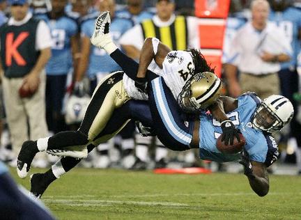 NO Saints 24 - 27 Tennessee Titans. NO Saints 24 - 27 Tennessee Titans.