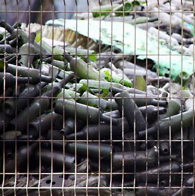 Les photos après le passage du feu sur les établissements du négociant Bonfils dans l’hérault bouteille-brulee-bonfils-bessieres