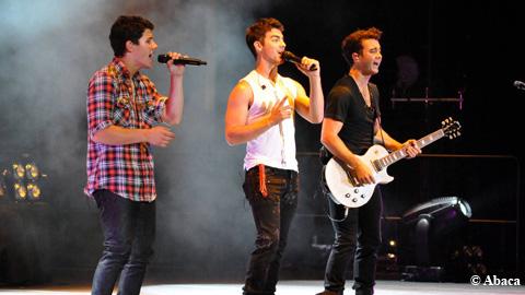 Photos ... Les Jonas Brothers en concert en Floride en septembre 2010