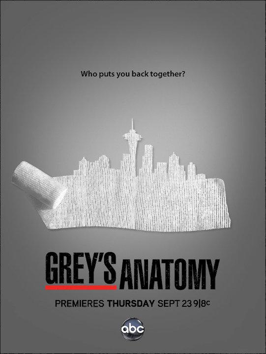 La Saison 7 de Greys Anatomy se montre en poster !
