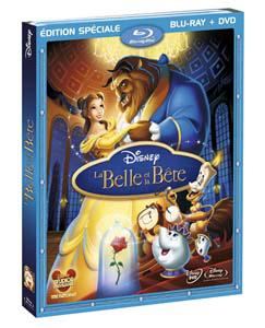 Disney : La Belle et la Bête en Blu Ray