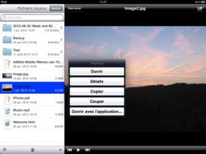 Votre iPad devient clé USB grâce à l’application Disque USB pour iPad