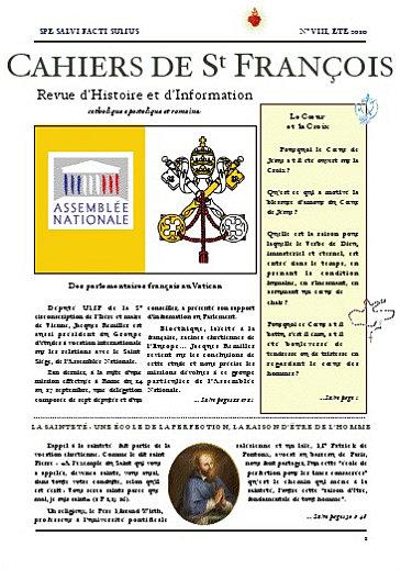 Les Cahiers de Saint-François : parution du numéro 8 de la Revue n-8.jpg