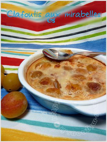 Clafoutis aux mirabelles léger Clafoutis aux mirabelles léger