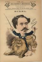 La Poésie Moderne 1882. Tables. L. Riotor et Le lion.