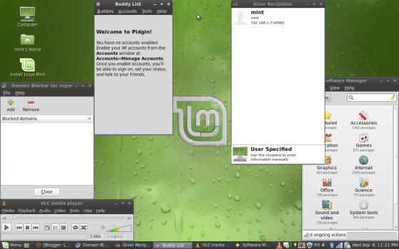 Linux Mint Debian disponible