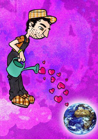 arroseur d'amour arrosuer_de_monde