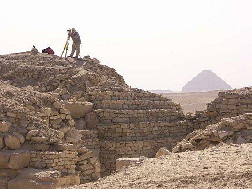 Fouilles de l'Institut tchèque d'égyptologie en Abousir (Archives de l'I.T.E.) Abousir