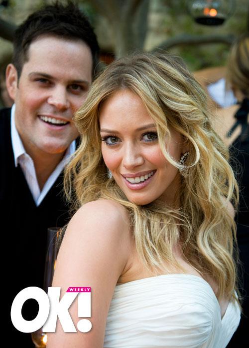 Les photos du mariage d’Hilary Duff pour le magazine OK !